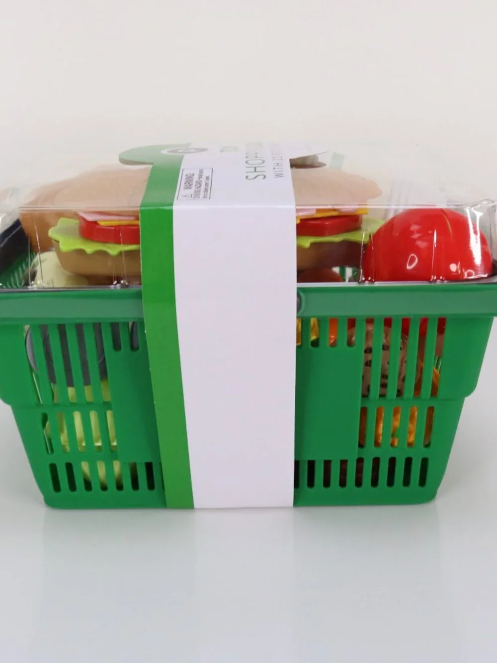 Publix Toy Shopping Basket * NEW Sealed * 22 Piece Play Food Set * 89335 *